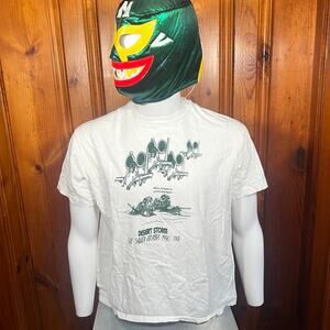 Hanes XL Vintage Desert Storm T Shirt White Single Stitch